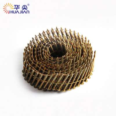 Best-selling good quality wire weld wooden pallet coil nail for pneumatic coil nailer