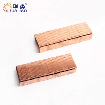 Copper-coated 35 Series Carton Closing Staples